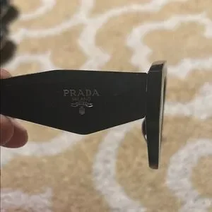 Prada | Accessories | Prada Sleek Black Designer Sunglasses  display picture 3